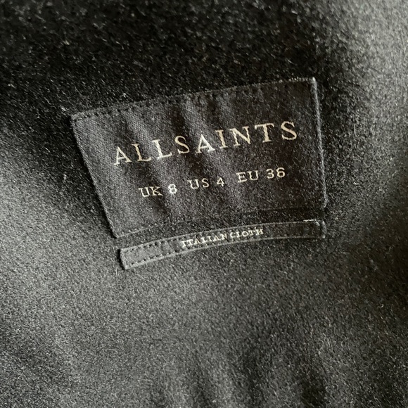 All Saints Roux coat - Picture 3 of 11